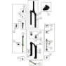 DVO Suspension Diamond D2 Kit Für Den Rückprallknopf Des Hinteren Stoßdämpfers, Black, One Size