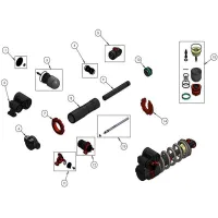 DVO Suspension Jade X-wp Ref 15 Dichtungssatz