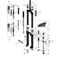 DVO Suspension Onyx 38 Ref 3 Gabeldichtringsatz DVO Suspension Onyx 38 Ref 3 Gabeldichtringsatz