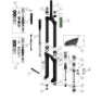 DVO Suspension Onyx 38 Ref 3 Gabeldichtringsatz, Black, One Size