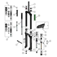 DVO Suspension Onyx 38 Wp Ref 13 Service-kit DVO Suspension Onyx 38 Wp Ref 13 Service-kit