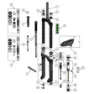 DVO Suspension Onyx 38 Wp Ref 13 Service-kit, Black, One Size