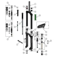 DVO Suspension Onyx 38 Wp Ref 14 Service-kit