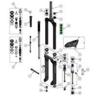 DVO Suspension Onyx 38 Wp Ref 9 Damper Patrone DVO Suspension Onyx 38 Wp Ref 9 Damper Patrone