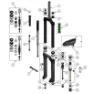 DVO Suspension Onyx 38 Wp Ref 9 Damper Patrone, Black, One Size