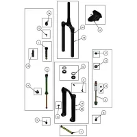 DVO Suspension Onyx Sc Blasen-set DVO Suspension Onyx Sc Blasen-set