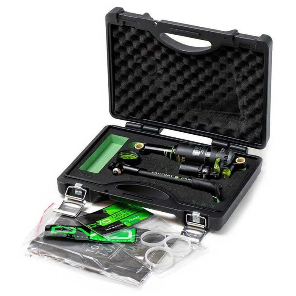DVO Suspension Topaz T2 Trunnion Stoßdämpfer, Black / green, 62.5mm, 205mm DVO Suspension Topaz T2 Trunnion Stoßdämpfer, Black / green, 62.5mm, 205mm