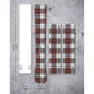 Dyedbro Red Tartan Rahmenschutz, Black / red / white, One Size