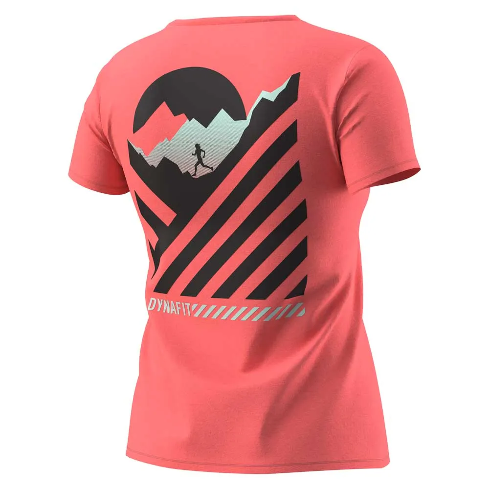 Dynafit 24/7 Graphic Kurzarm-t-shirt, Cabana / striped elevation