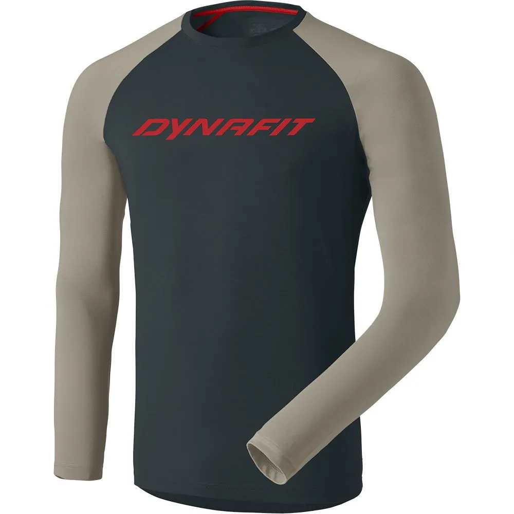 Dynafit 44401 Langarm-t-shirt, Blueberry / rock khaki Dynafit 44401 Langarm-t-shirt, Blueberry / rock khaki