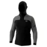 Quiet shade melange / black / orange 1