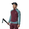 Dynafit Transalper Light Polartec Fleece Reißverschlusspullover, Storm blue