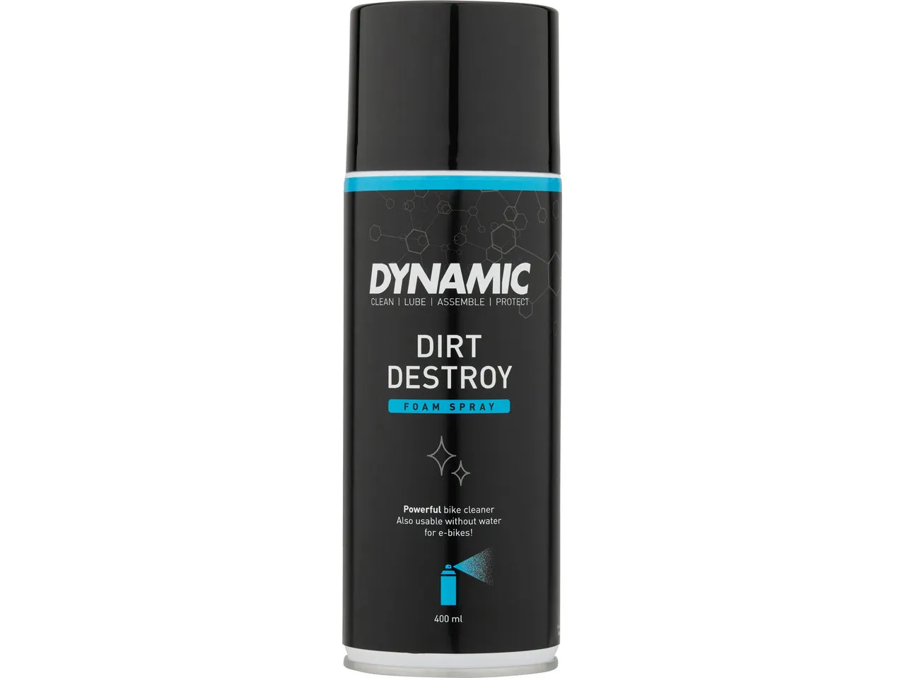 Dynamic Dirt Destroy Reinigungsschaum, Sprühdose, 400ml Dynamic Dirt Destroy Reinigungsschaum, Sprühdose, 400ml