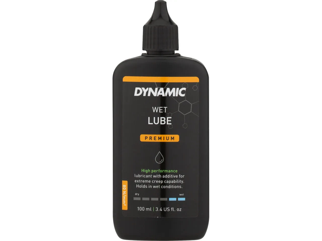 Dynamic Wet Lube Kettenschmiermittel, Tropfflasche, 100ml Dynamic Wet Lube Kettenschmiermittel, Tropfflasche, 100ml