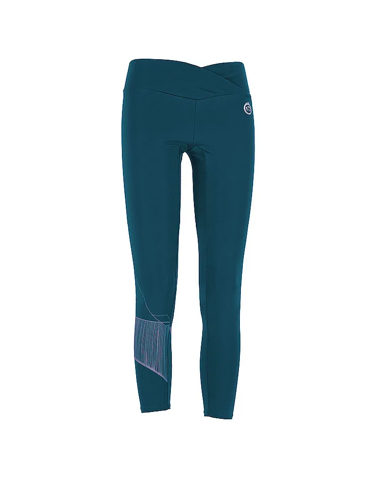 E9 Damen Klettertight Aurora, Petrol E9 Damen Klettertight Aurora, Petrol