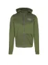 E9 Herren Fleecejacke Zeta Hoodie, Dunkelgrün