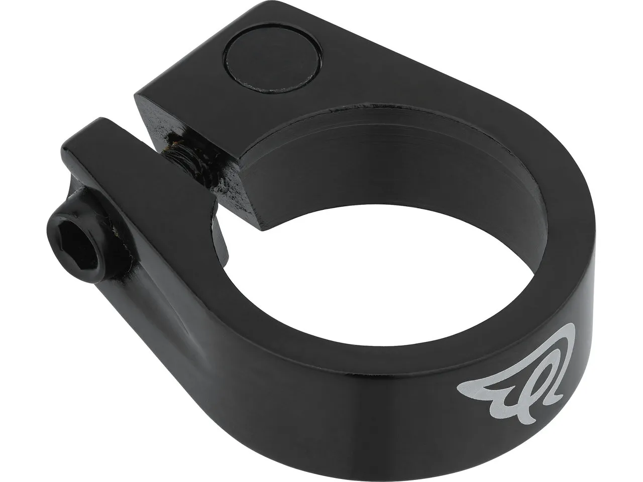 Early Rider Sattelklemme mit Logo - Werkstattverpackung, Black, 28.6mm Early Rider Sattelklemme mit Logo - Werkstattverpackung, Black, 28.6mm