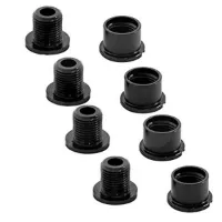 Easton 8 Bolt+4 Nut Pack Kettenblattschraubensatz Easton 8 Bolt+4 Nut Pack Kettenblattschraubensatz