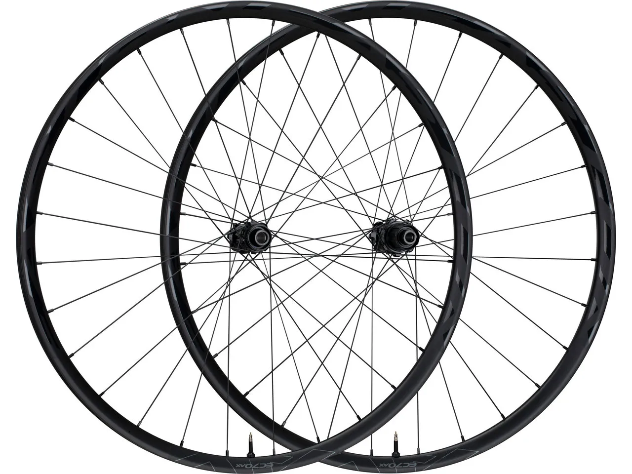 Easton EC70 AX Disc Center Lock Carbon 28" Laufradsatz, Schwarz, 28" Satz (VR 15 x 100 + HR 12 x 142) SRAM XDR Easton EC70 AX Disc Center Lock Carbon 28" Laufradsatz, Schwarz, 28" Satz (VR 15 x 100 + HR 12 x 142) SRAM XDR