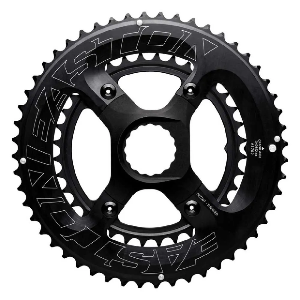Easton Spider/ring Assembly Ea90 4b 11spd Kettenblatt, Black, 52-36t Easton Spider/ring Assembly Ea90 4b 11spd Kettenblatt, Black, 52-36t
