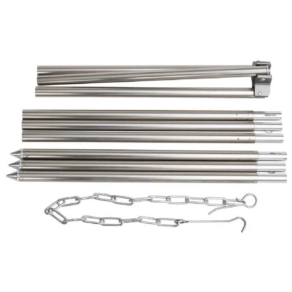 Easy Aluminium Stativ, Silver, 116cm Easy Aluminium Stativ, Silver, 116cm