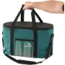 Easy Backgammon L 28l Weiche Tragbare Kühlbox, Petrol blue, One Size