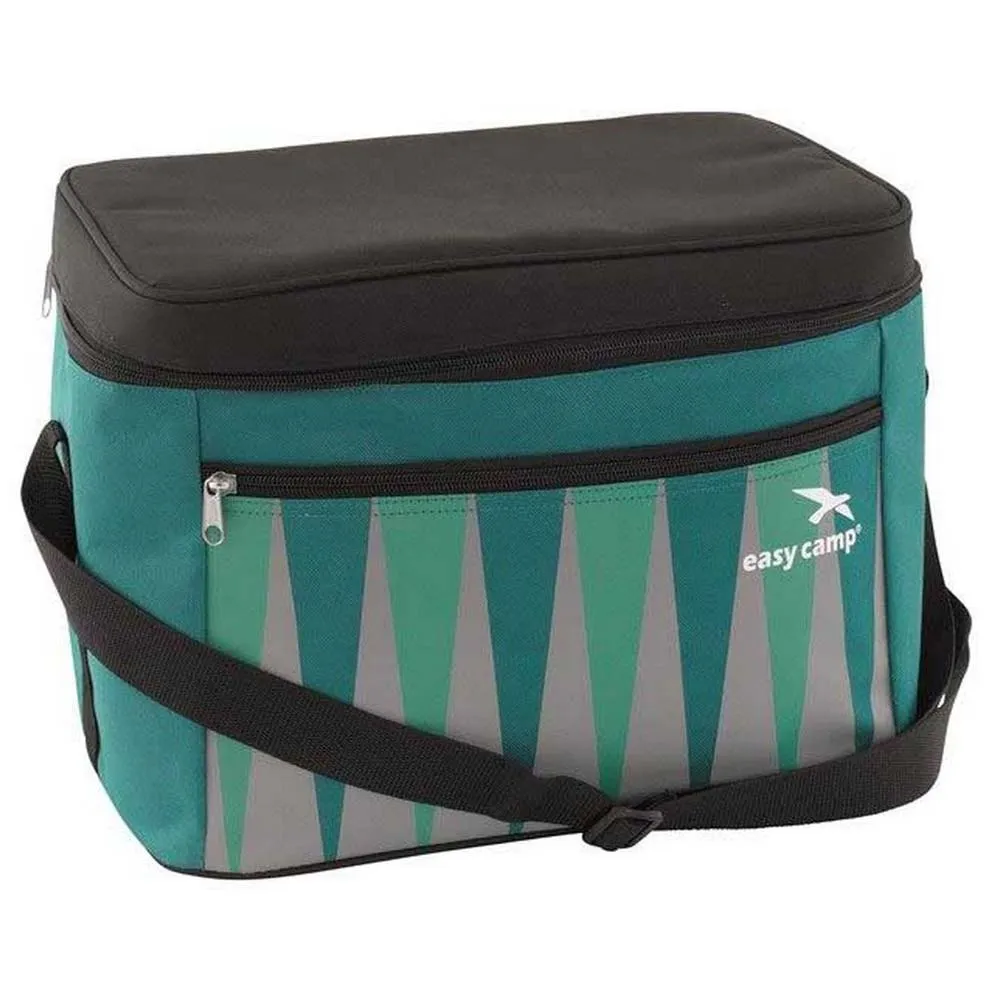 Easy Backgammon S 5l Weiche Tragbare Kühlbox, Petrol blue, One Size
