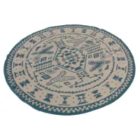 Easy Bilberry Round Teppich Easy Bilberry Round Teppich