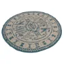 Easy Bilberry Round Teppich, Grey, 150cm