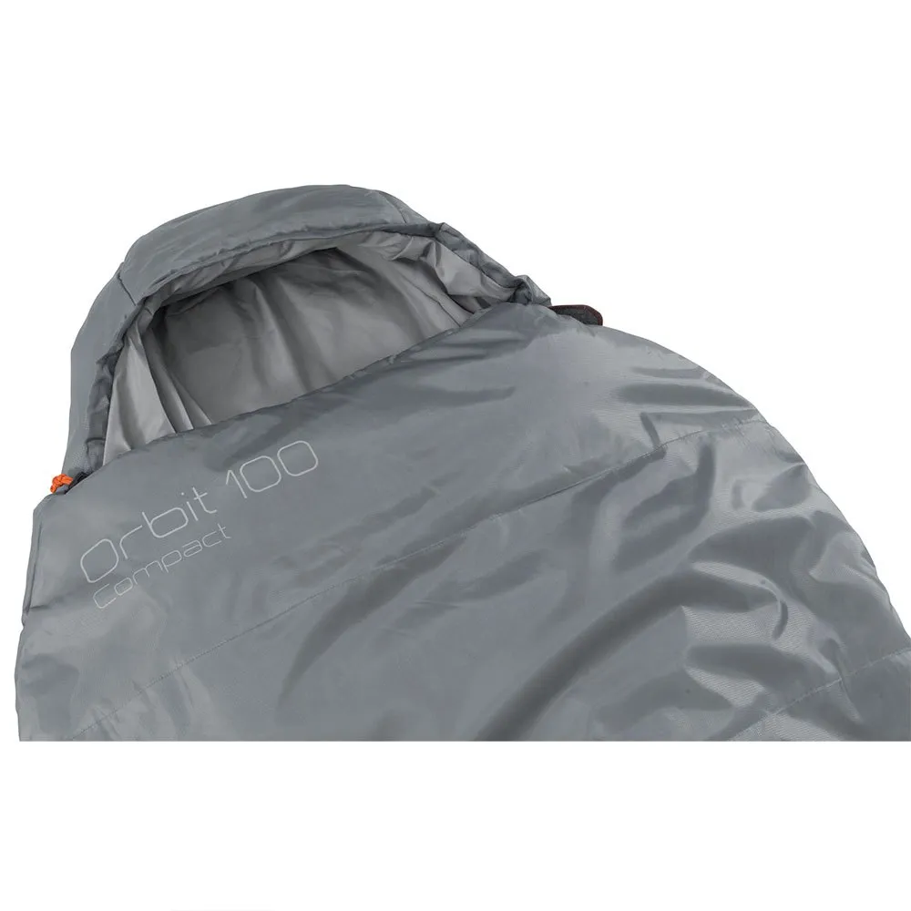 Easy Orbit 100 Compact Schlafsack, Grey, Double Zipper Easy Orbit 100 Compact Schlafsack, Grey, Double Zipper