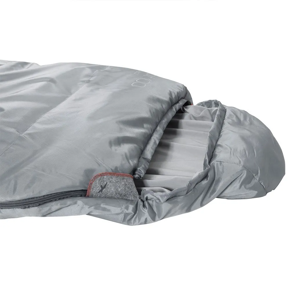 Easy Orbit 100 Compact Schlafsack, Grey, Double Zipper Easy Orbit 100 Compact Schlafsack, Grey, Double Zipper