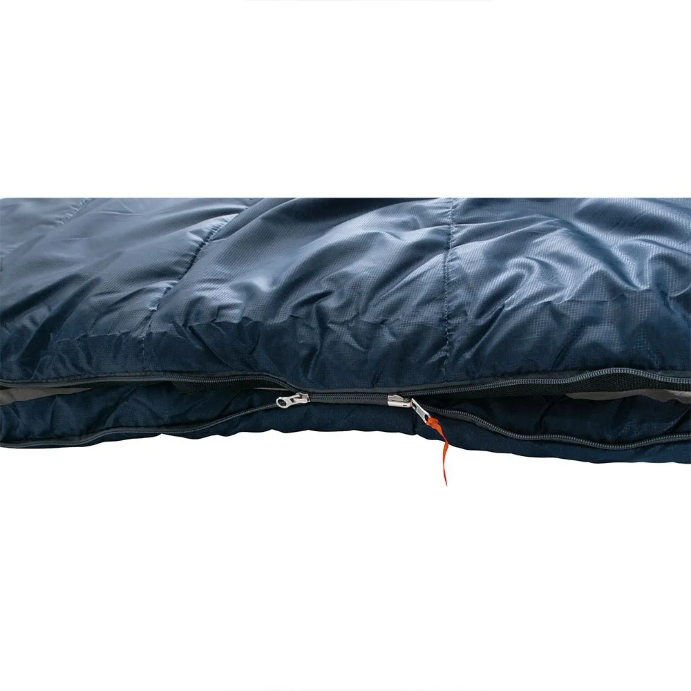 Easy Orbit 300 -4ºc Schlafsack, Blue, Double Zipper Easy Orbit 300 -4ºc Schlafsack, Blue, Double Zipper