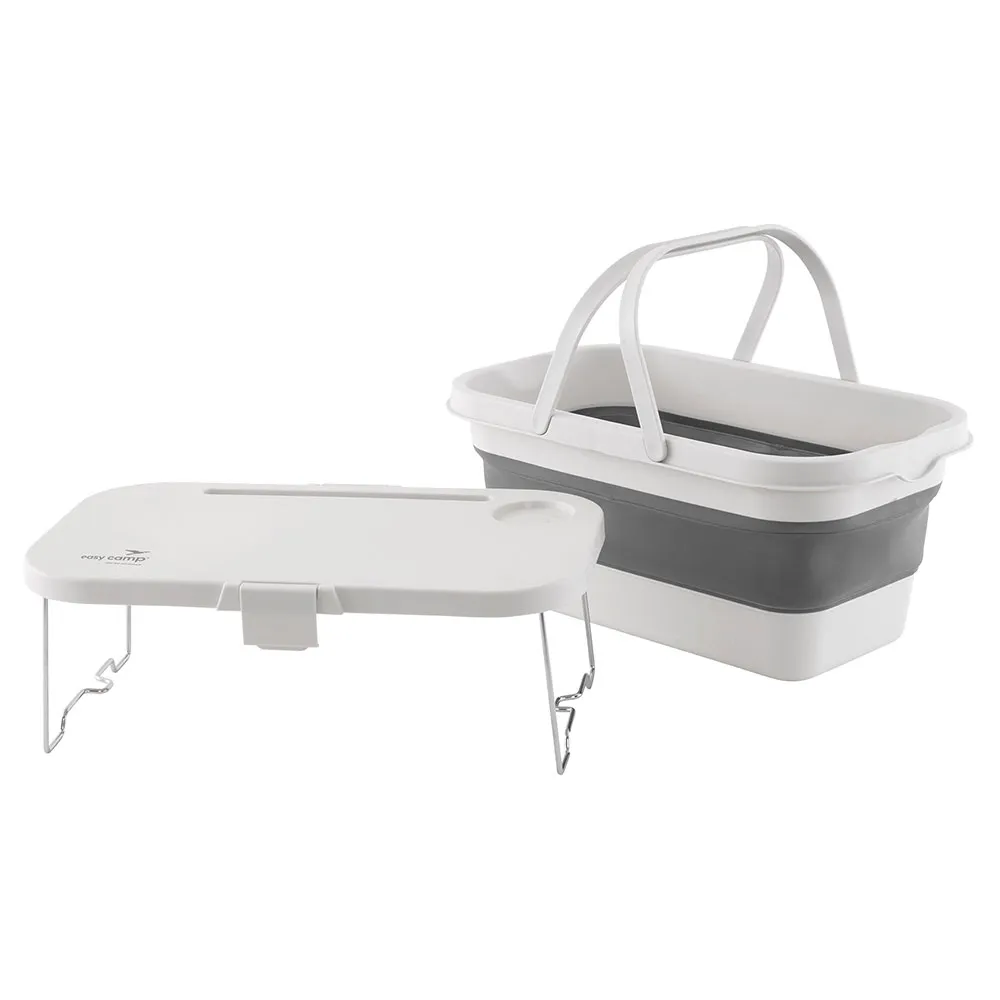 Easy Picnic Basket&table Kochtopfset, White, One Size Easy Picnic Basket&table Kochtopfset, White, One Size