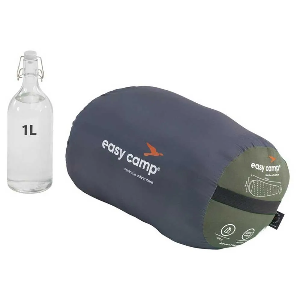 Easy Raven Ii Mummy-1°c Schlafsack, Green, Left Zipper Easy Raven Ii Mummy-1°c Schlafsack, Green, Left Zipper