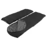 Easy Raven Square Double 5°c Schlafsack, Blue, Double Zipper