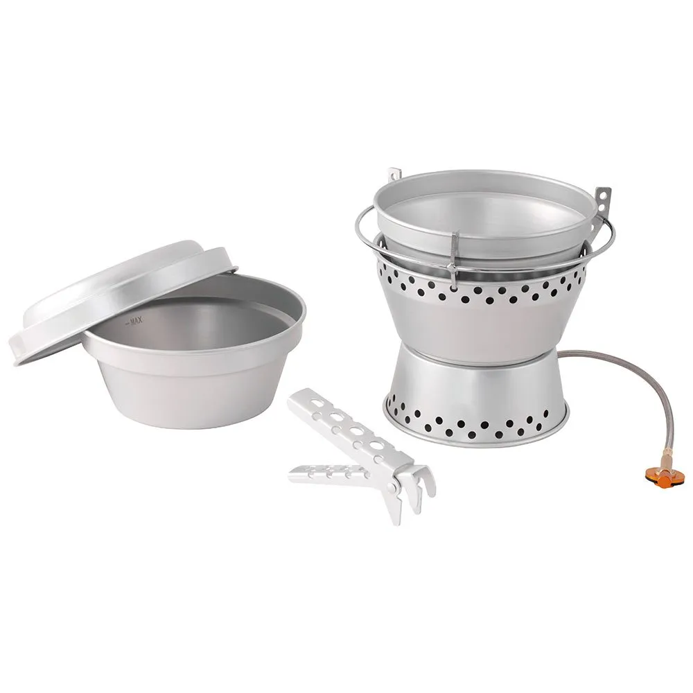 Easy Sturmbatterie + Gasherd, Silver, One Size Easy Sturmbatterie + Gasherd, Silver, One Size