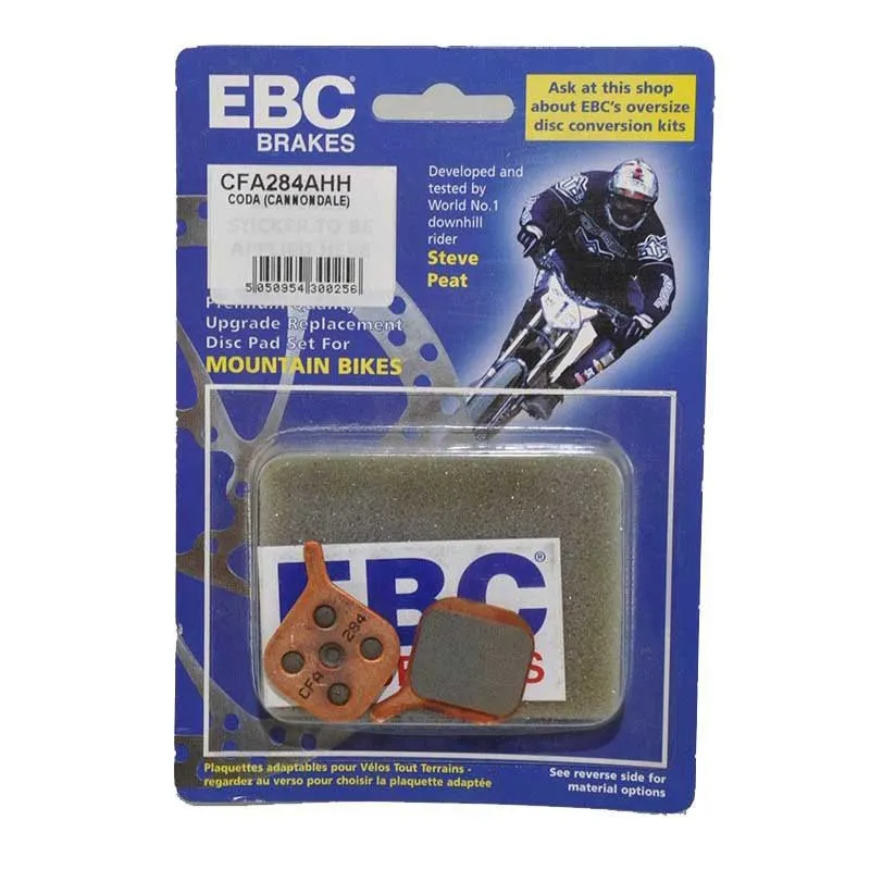 EBC Cfa284ahh Coda Cannodale Expert Profile Wet Riding Scheibenbremsbeläge, Silver, One Size EBC Cfa284ahh Coda Cannodale Expert Profile Wet Riding Scheibenbremsbeläge, Silver, One Size