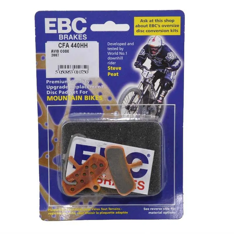 EBC Cfa440hh Avid Code Wet Riding Scheibenbremsbeläge, Silver, One Size
