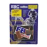 EBC Cfa620hh Hayes Prime/pro And Expert 2012 Wet Riding Scheibenbremsbeläge, Silver, One Size