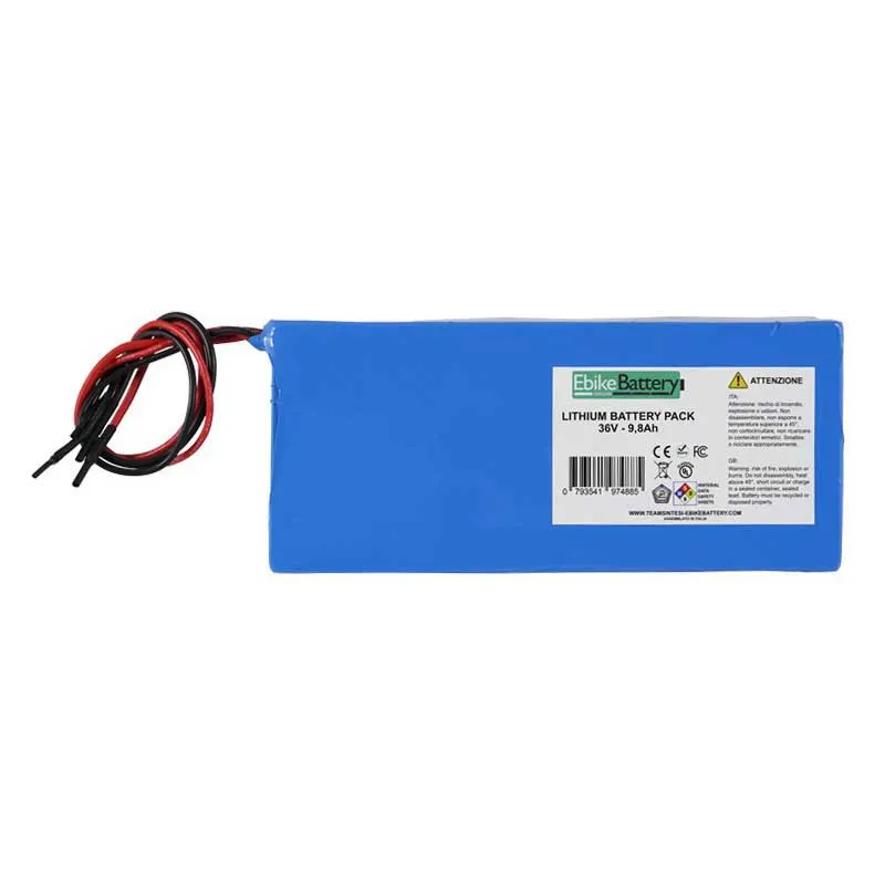 Ebike Battery 36v 9.8ah Vertical Lithium Batterie, Blue, One Size Ebike Battery 36v 9.8ah Vertical Lithium Batterie, Blue, One Size