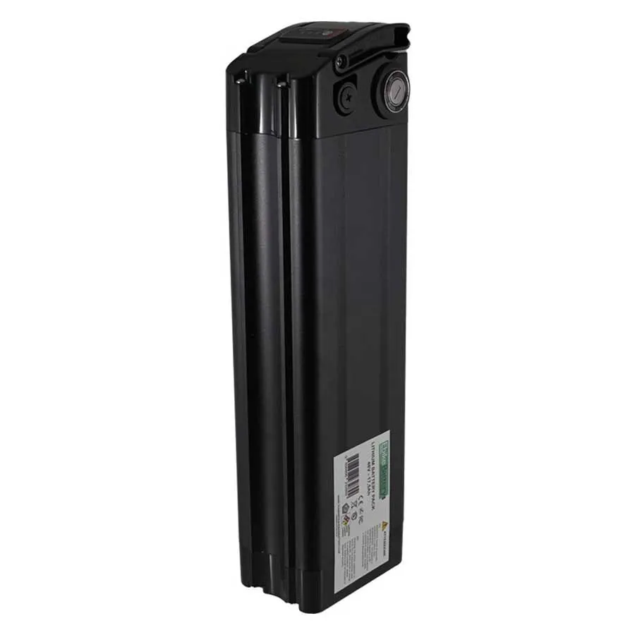 Ebike Battery Silverfish 48v 17.5ah Vertical Lithium Batterie, Black, One Size Ebike Battery Silverfish 48v 17.5ah Vertical Lithium Batterie, Black, One Size