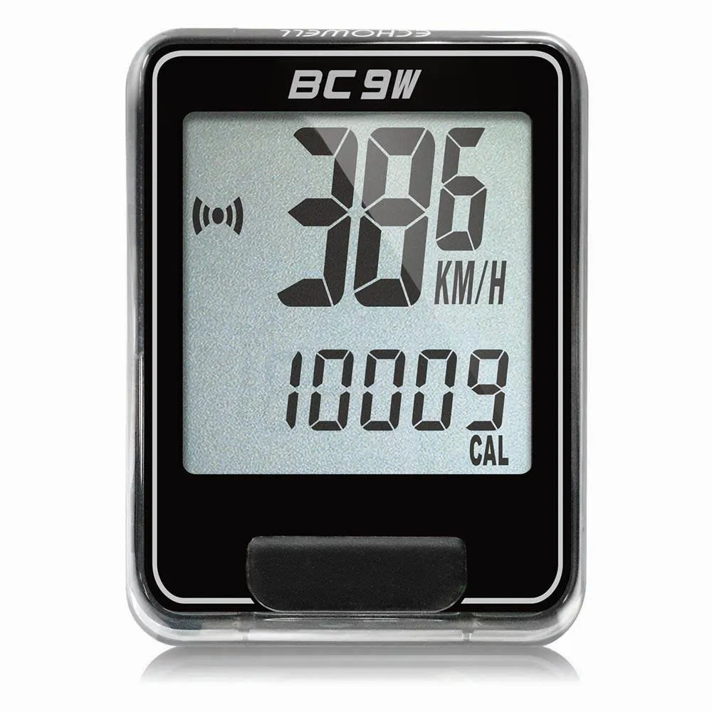 Echowell Bc9w Fahrradcomputer, Black, One Size Echowell Bc9w Fahrradcomputer, Black, One Size