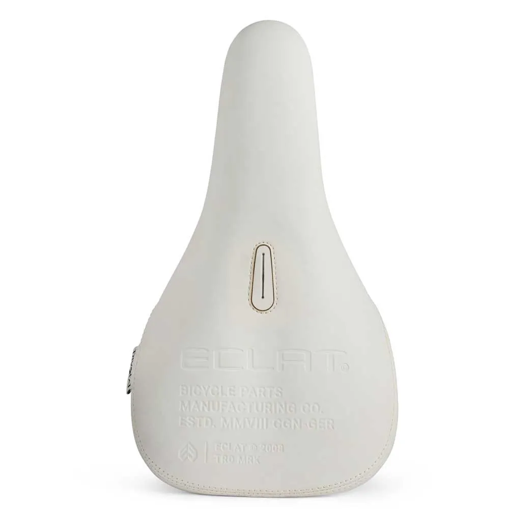 Eclat Bios Slim Pivotal Sattel, White leather, One Size Eclat Bios Slim Pivotal Sattel, White leather, One Size