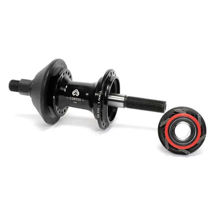 Eclat Cortex Evo Cs Rsd Hinterradnabe, Black, 36H Eclat Cortex Evo Cs Rsd Hinterradnabe, Black, 36H