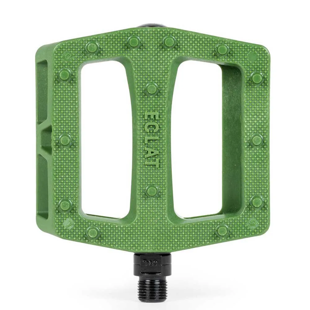 Eclat Sekker 9/16´´ Pedale, Army green, One Size Eclat Sekker 9/16´´ Pedale, Army green, One Size