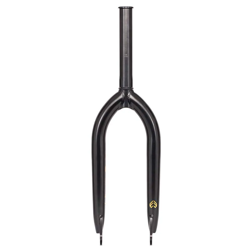 Eclat Storm Xlt 24 Mm Brakeless 1 1/8´´ 20´´ 10 Mm Bmx-gabel, Black, 20", Rigid