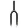 Eclat Storm Xlt 24 Mm Brakeless 1 1/8´´ 20´´ 10 Mm Bmx-gabel, Black, 20", Rigid