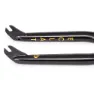 Eclat Storm Xlt 24 Mm Brakeless 1 1/8´´ 20´´ 10 Mm Bmx-gabel, Black, 20", Rigid