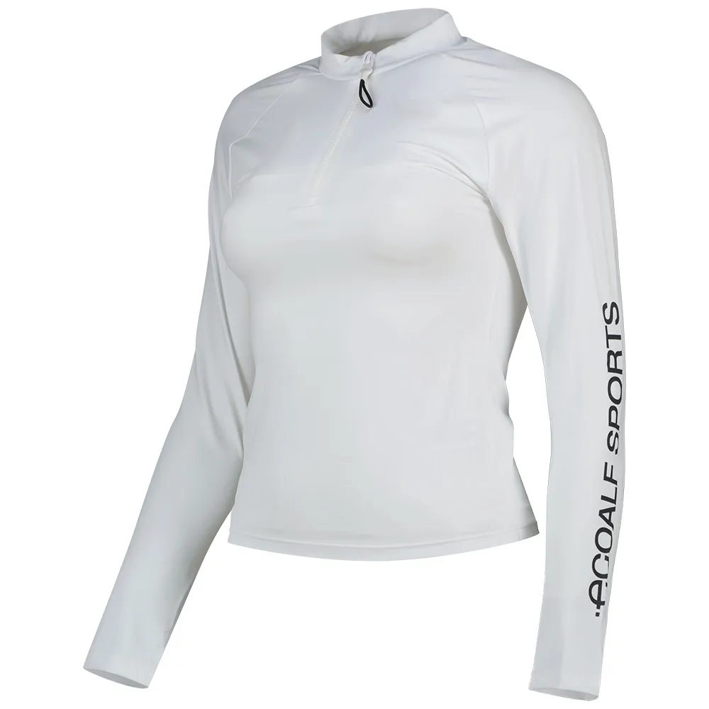 Ecoalf Bolangalf Langarm-rashguard Für Damen unisex, Off white, XS