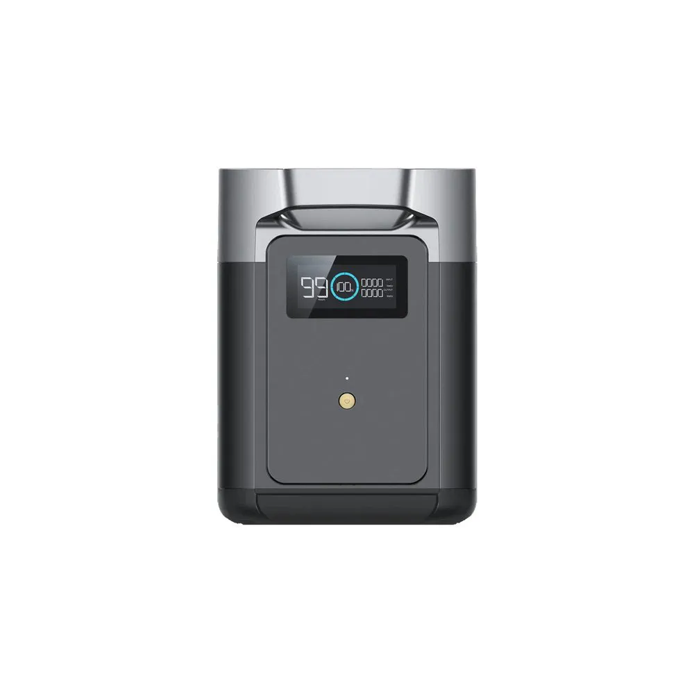 Ecoflow Delta 2 1024wh Extra Battery Portable Kraftwerk, Black, One Size